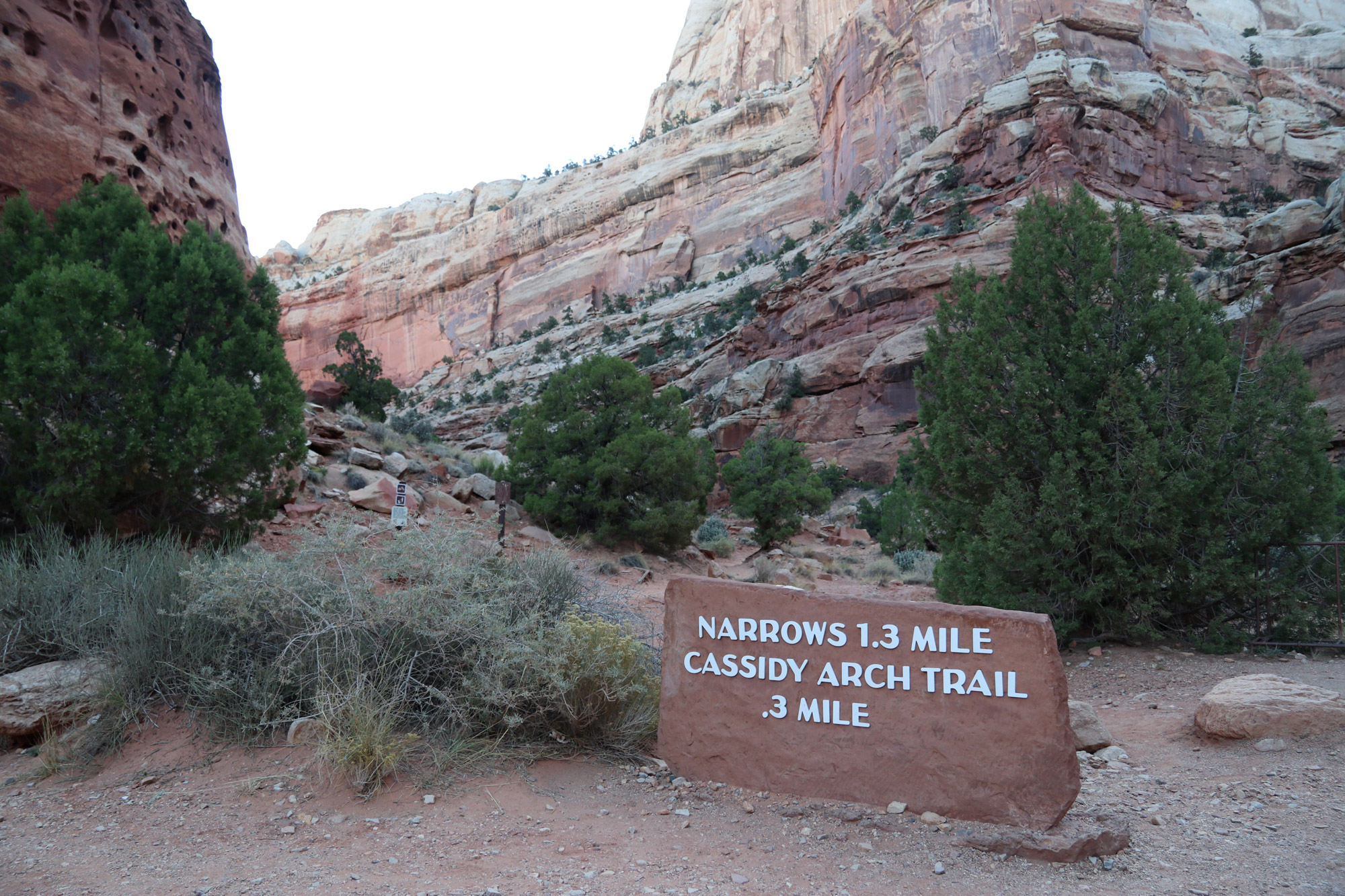 Cassidy Arch Trail - Capitol Reef National Park - Amerika