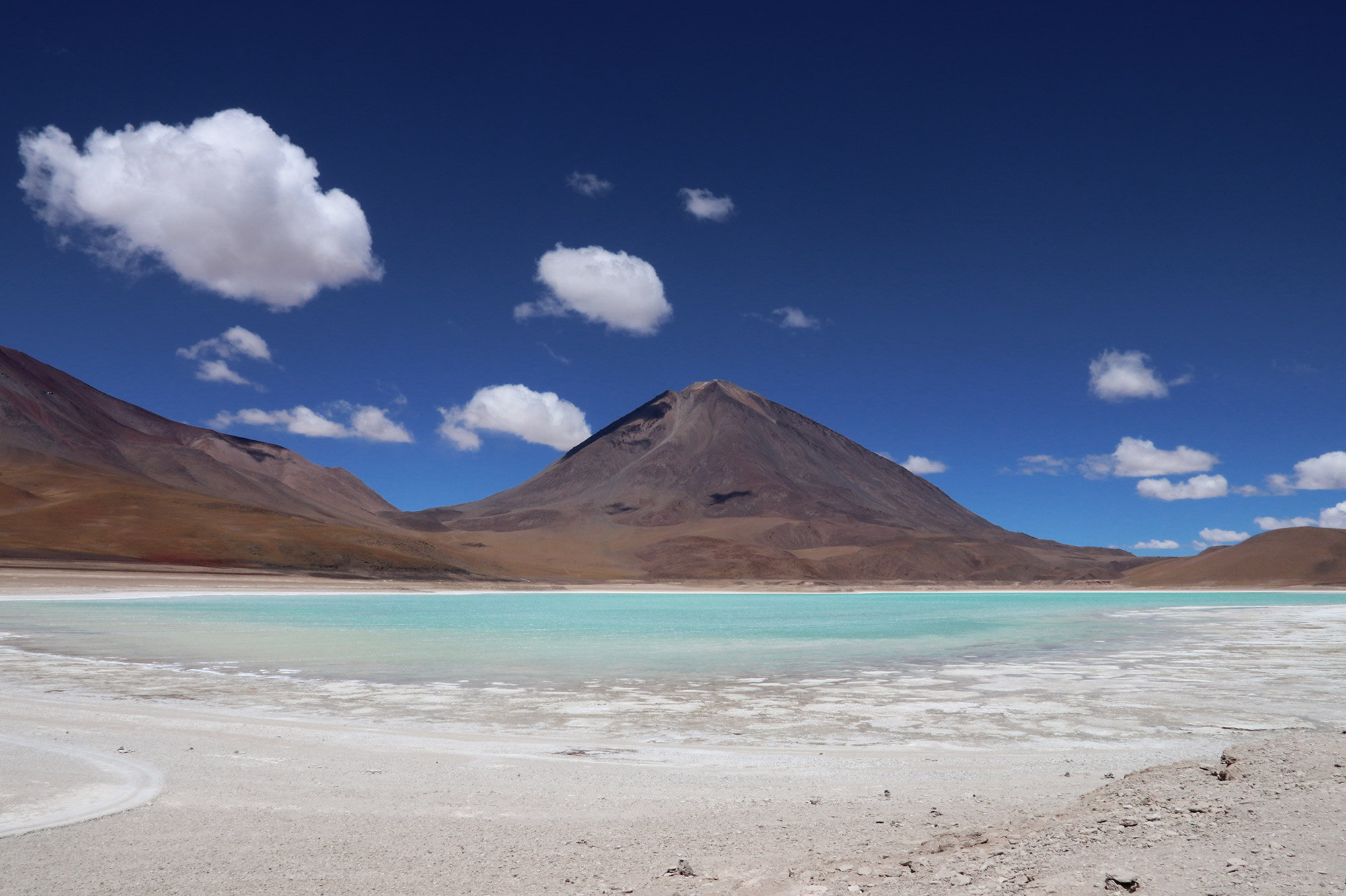 Blue Monday - Laguna Verde in Bolivia
