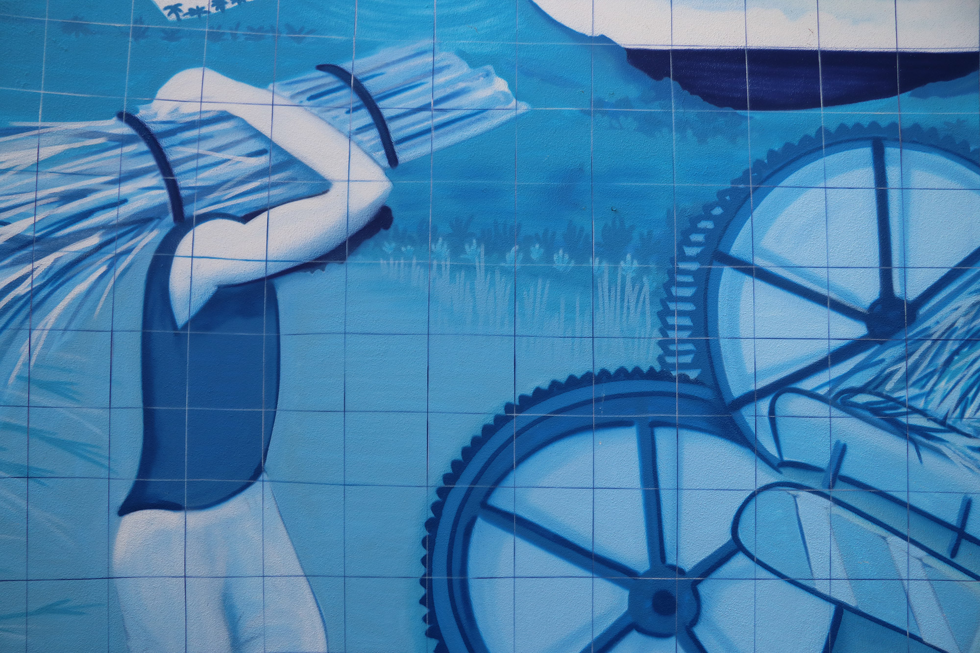 Blue Monday - Blauwe tegeltjes op Madeira