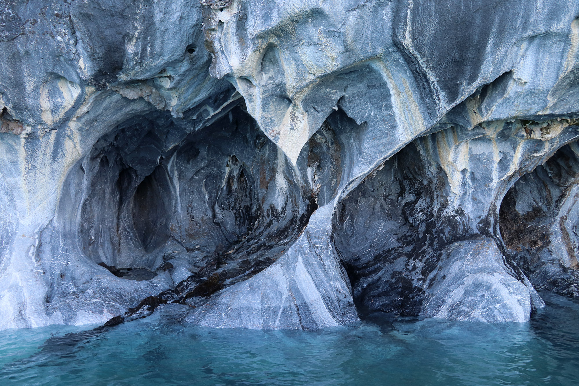 Blue Monday - Marble Caves in Chili