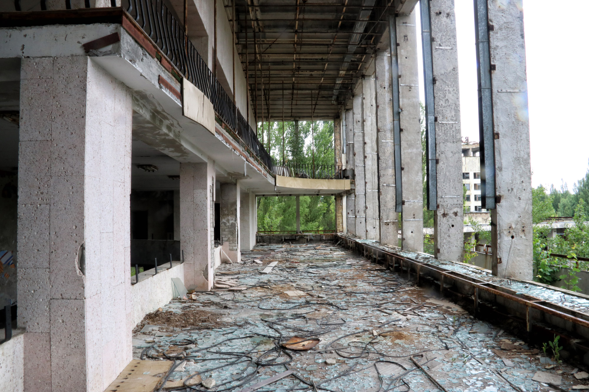 Pripjat, spookstad bij Tsjernobyl - Oekraïne