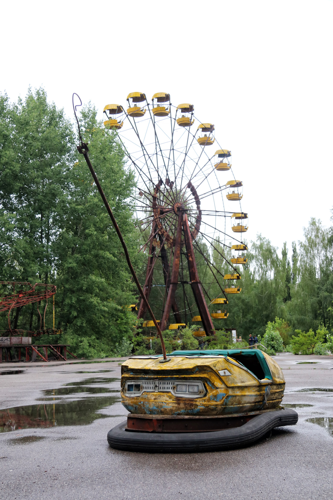 Pripjat, spookstad bij Tsjernobyl - Oekraïne