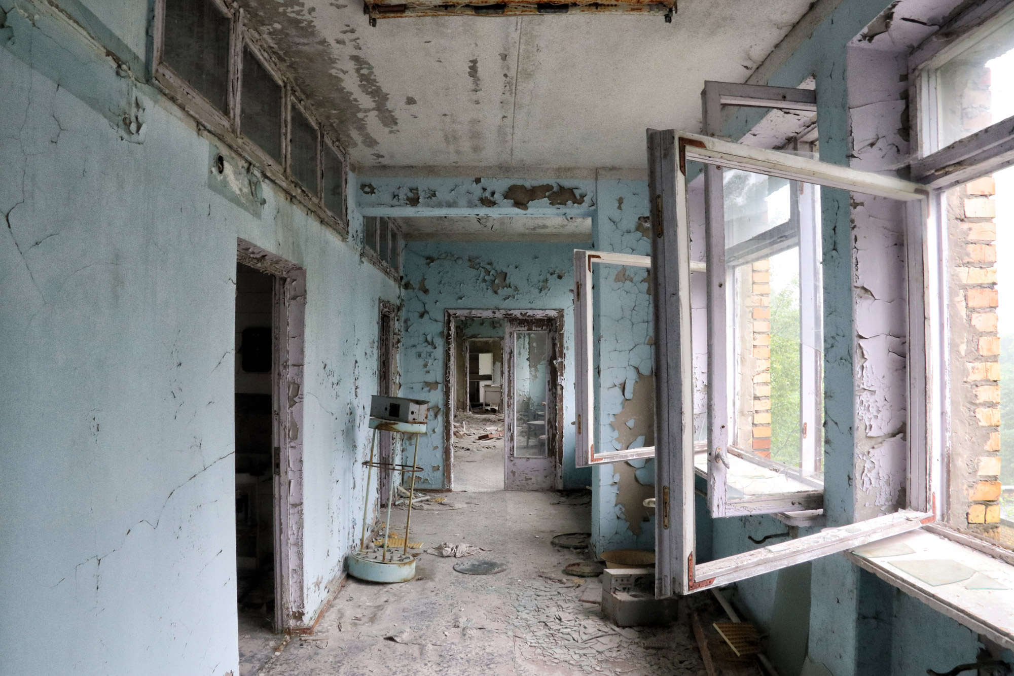 Pripjat, spookstad bij Tsjernobyl - Oekraïne