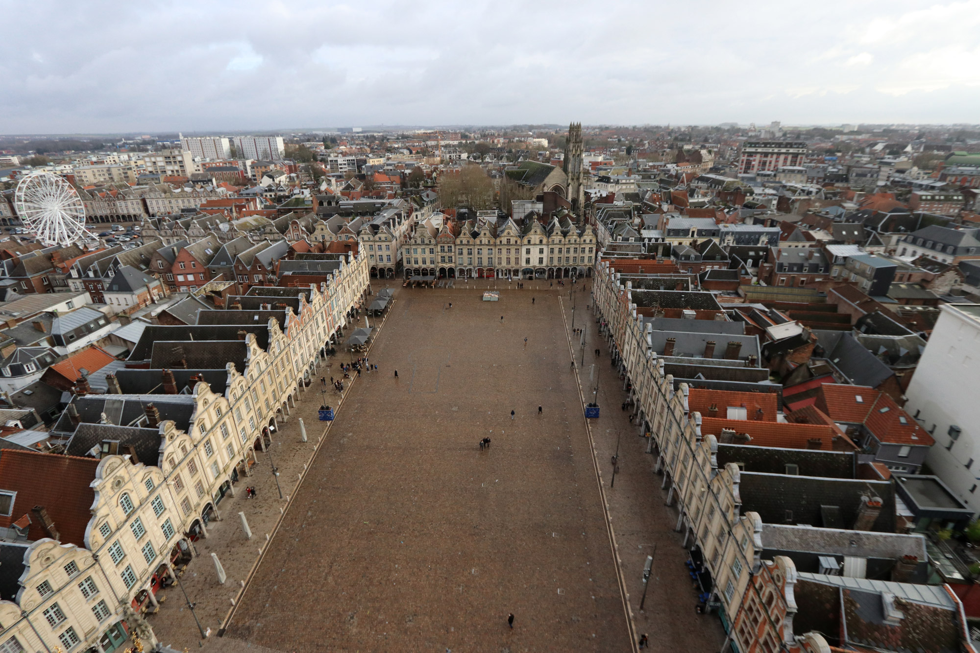 Stedentrip Arras - Uitzicht vanaf het Belfort van Arras