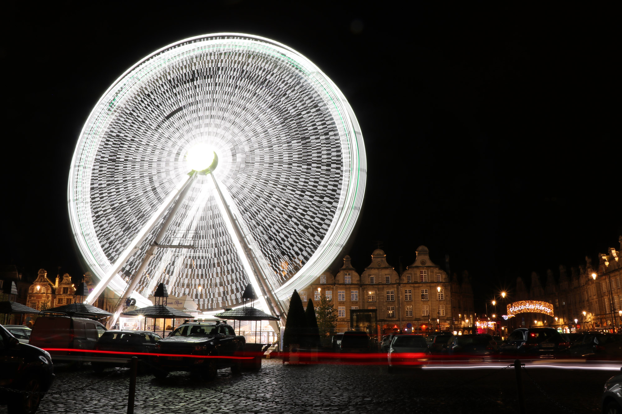 Stedentrip Arras - Lichtshow op het Grand Place