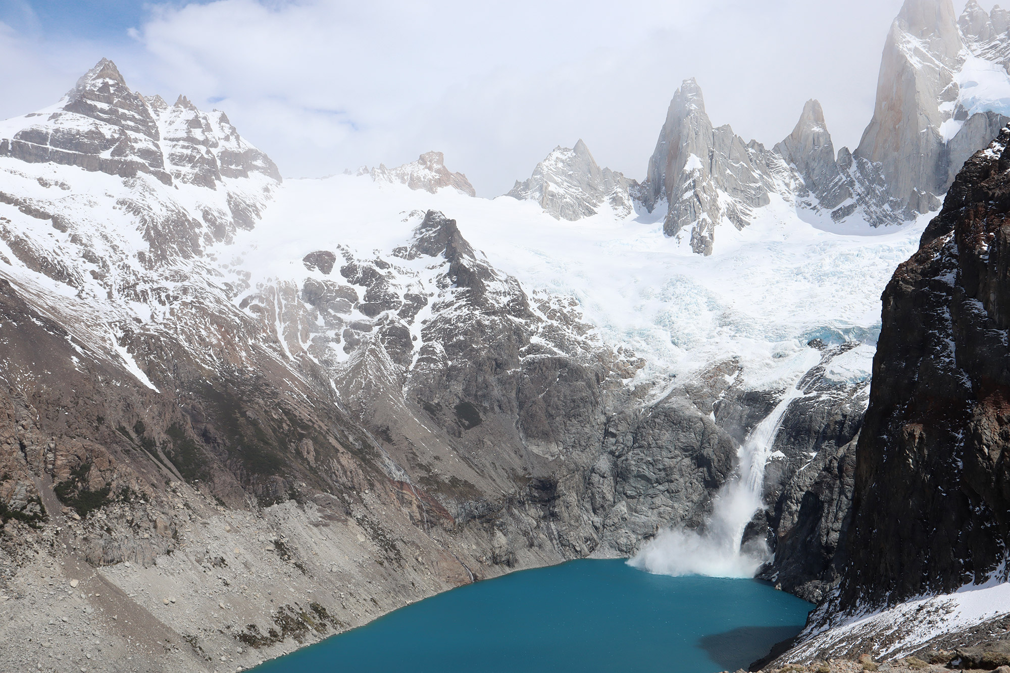 Reisverslag Patagonië - Laguna de los tres