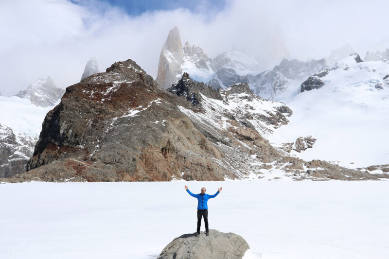 Reisverslag Patagonië - Laguna de los tres