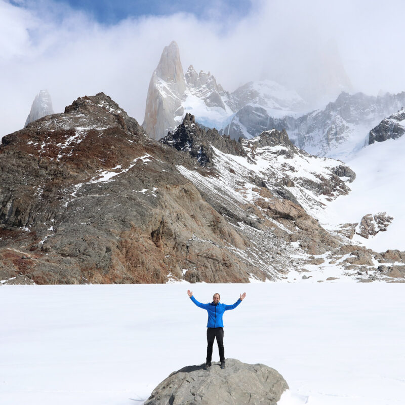 Reisverslag Patagonië - Laguna de los tres
