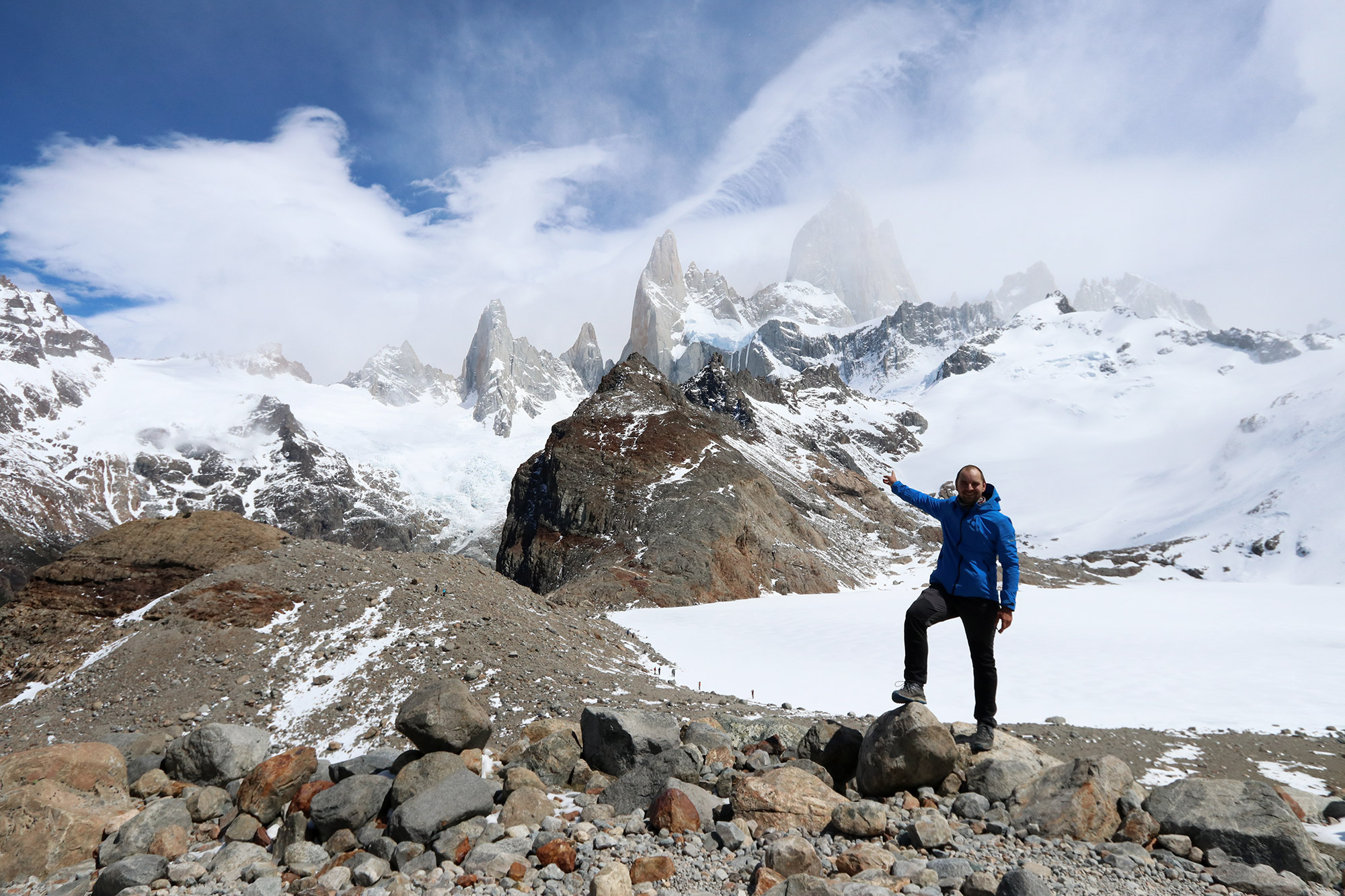 Reisverslag Patagonië - Laguna de los tres