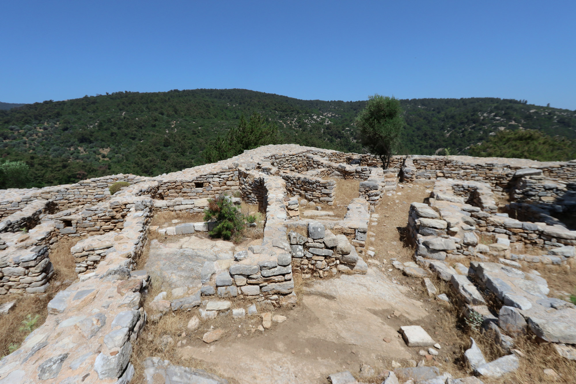 Wandelen door de antieke stad Pedasa - Turkije