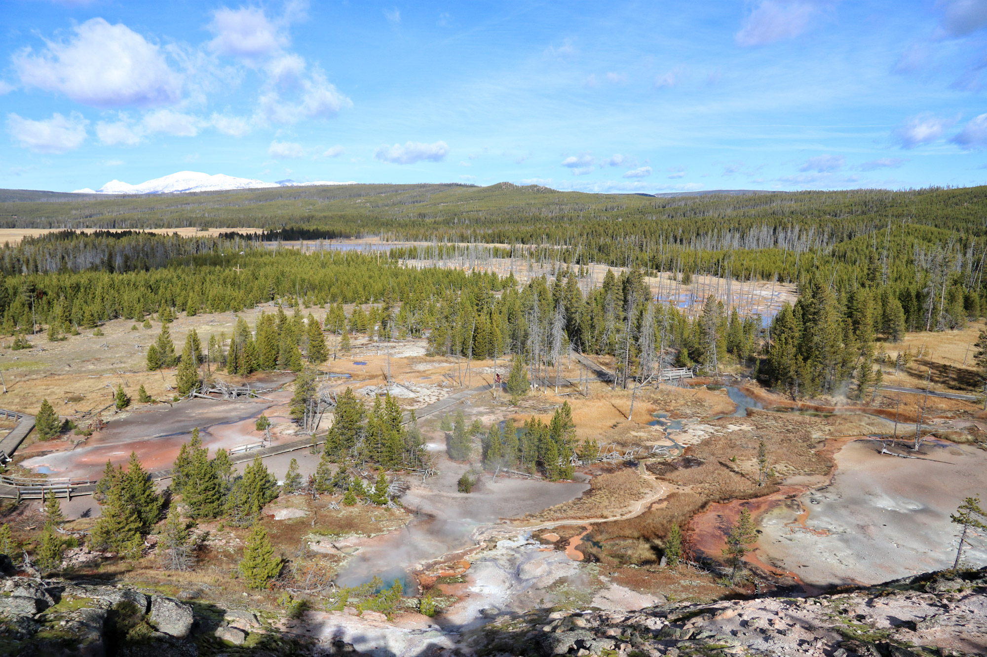 De hoogtepunten van Yellowstone National Park - Artists Paintpots