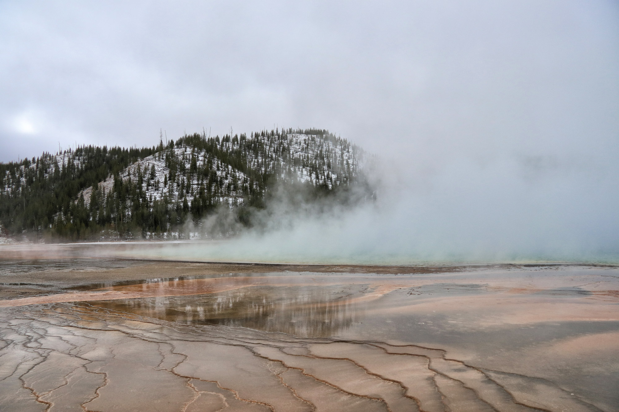 De hoogtepunten van Yellowstone National Park - Grand Prismatic Spring