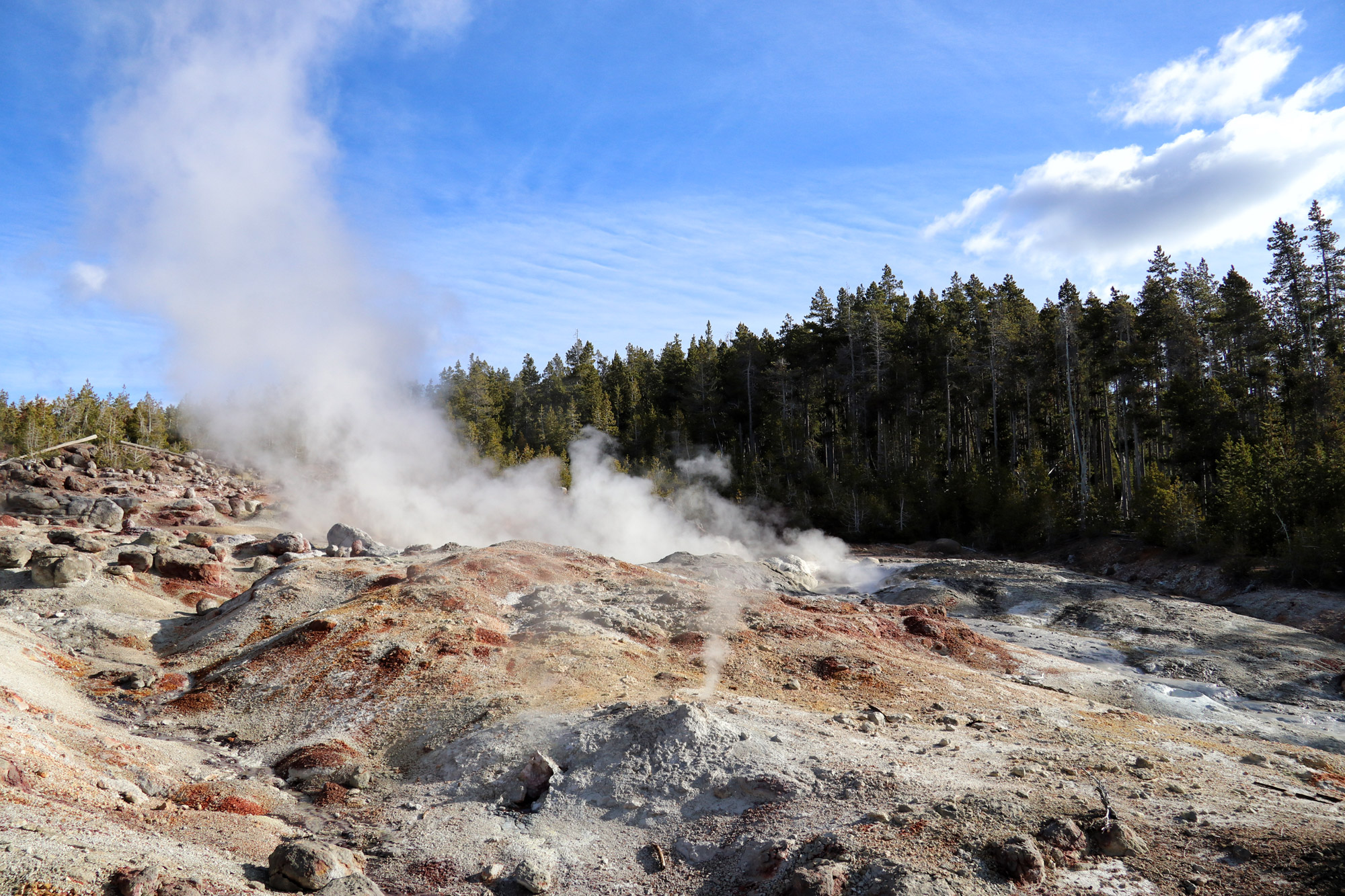 De hoogtepunten van Yellowstone National Park - Norris Geyser Basin