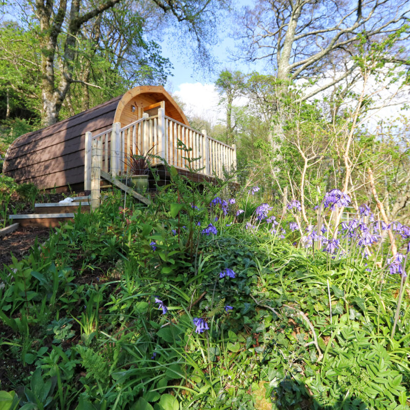Overnachten in een pod op Isle of Skye