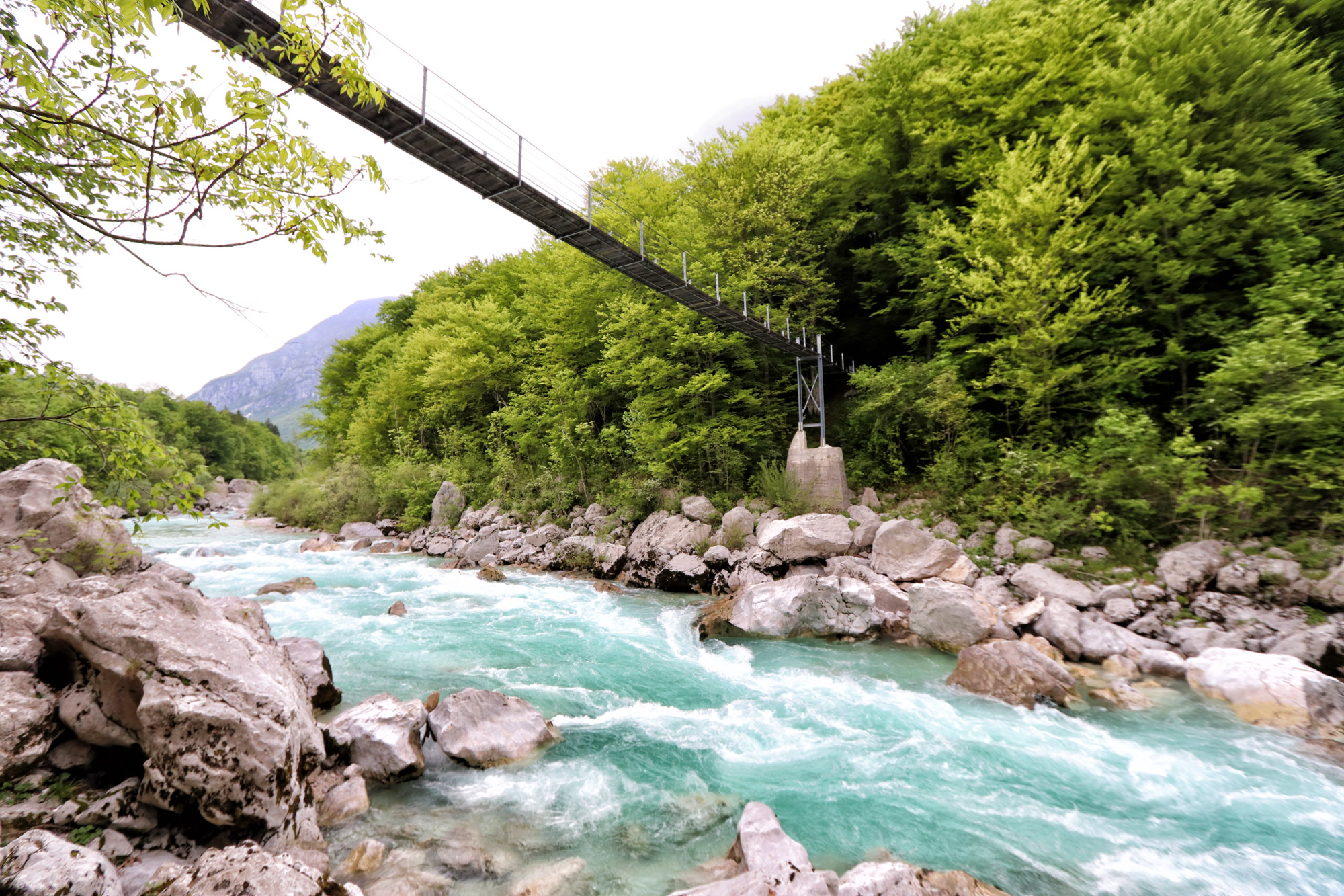Foto van de maand: Mei 2019 - Soča rivier, Slovenië