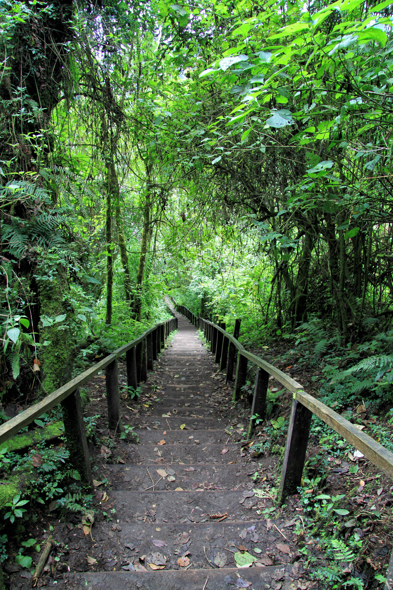 Laguna Chicabal bij Quetzaltenango - Guetamala