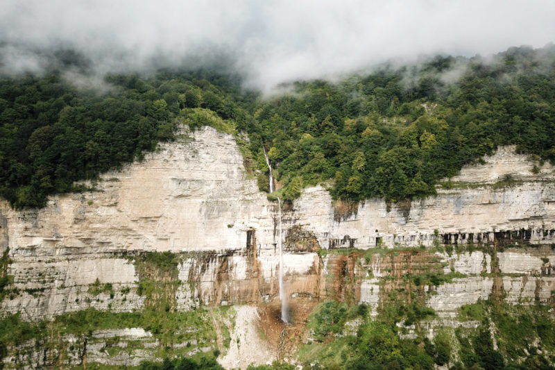 Georgië reisverslag: Kinchkha waterval