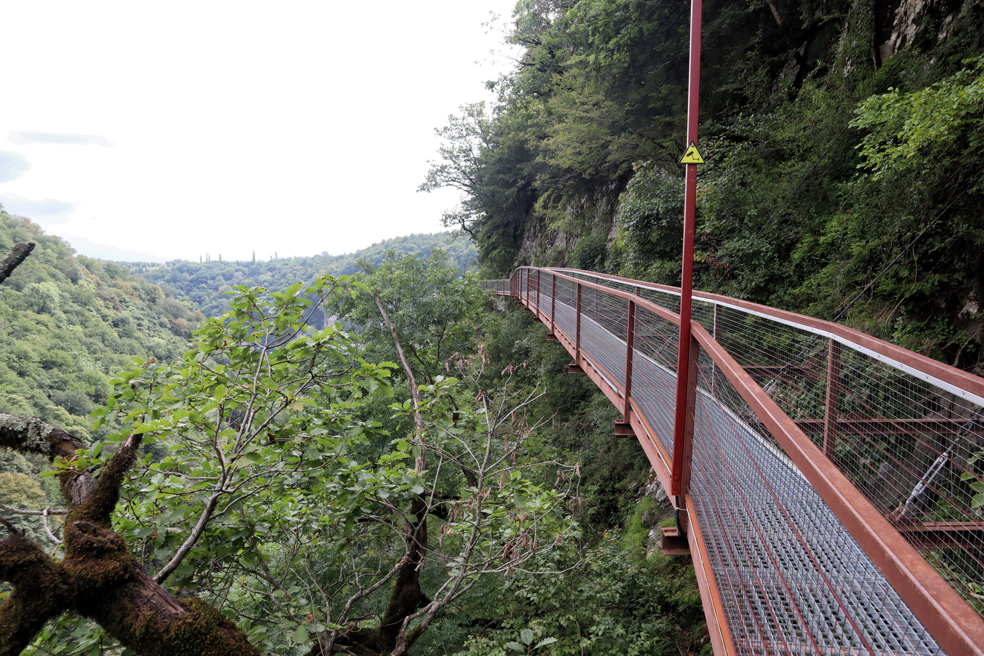 Georgië reisverslag: Okatse Canyon