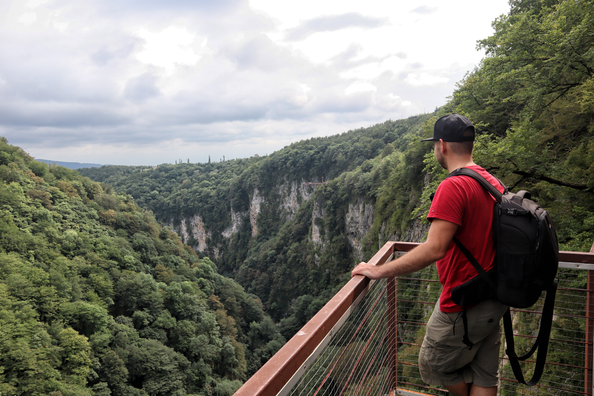 Georgië reisverslag: Okatse Canyon