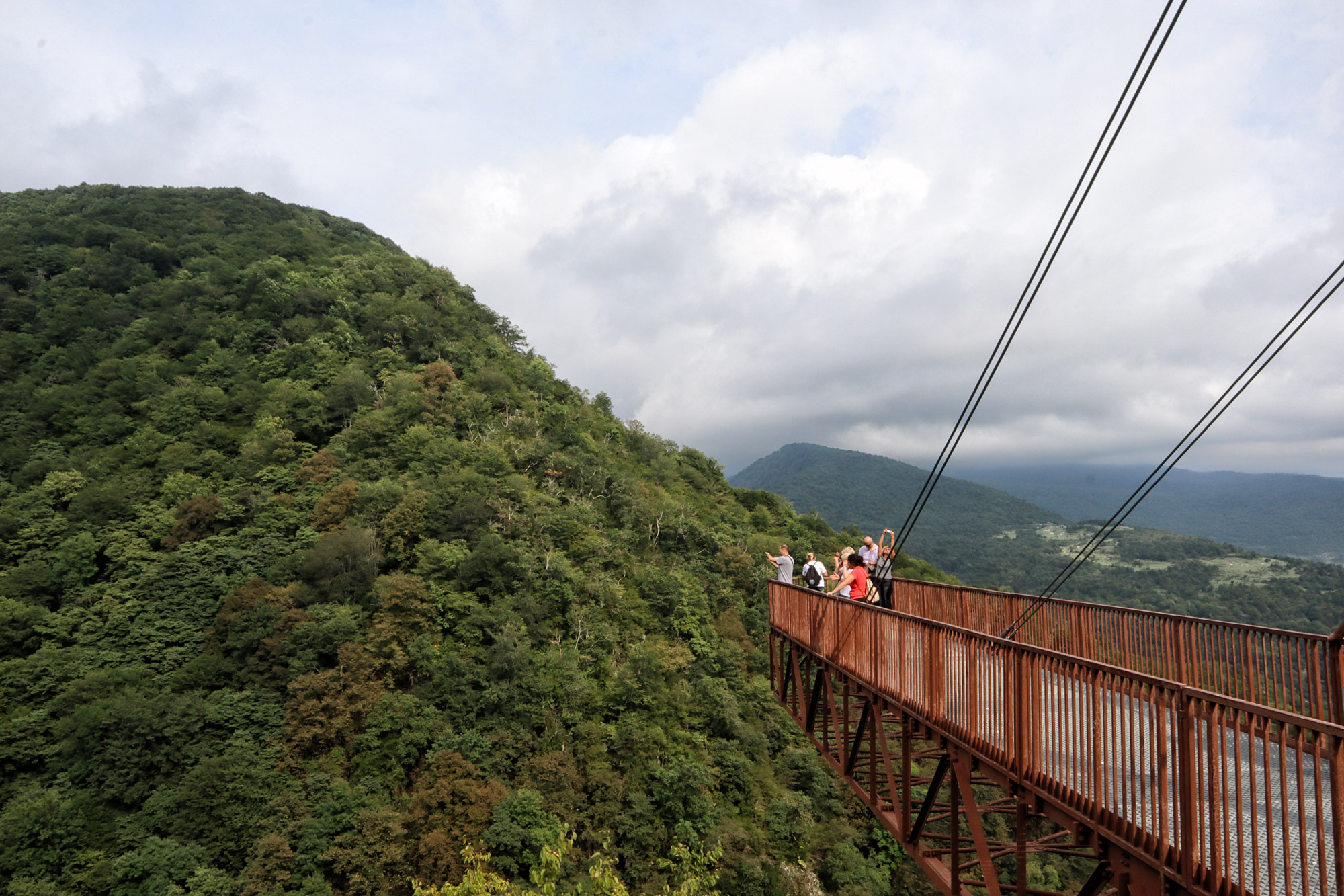 Georgië reisverslag: Okatse Canyon