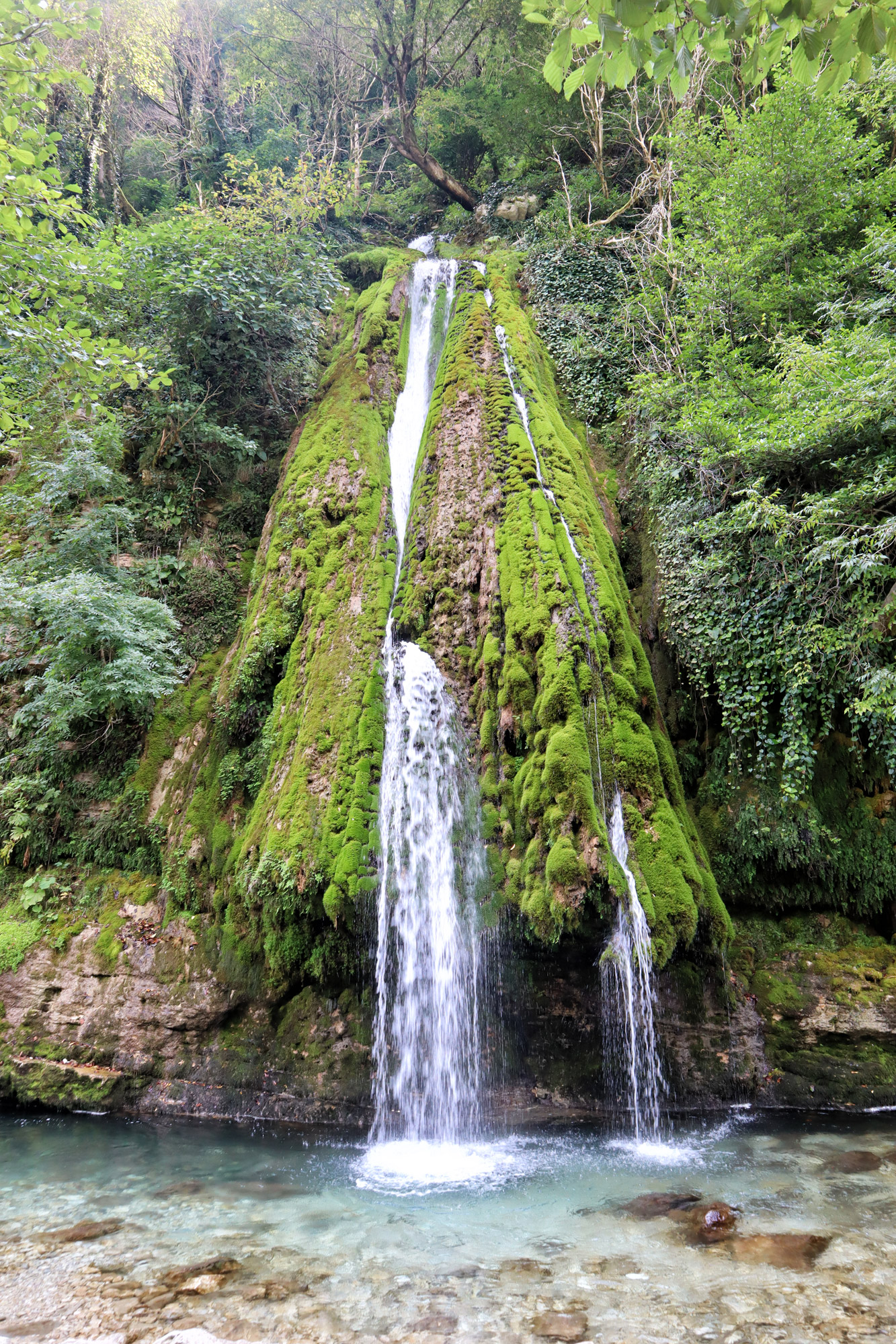 Georgië reisverslag: Zhuzhgi waterval