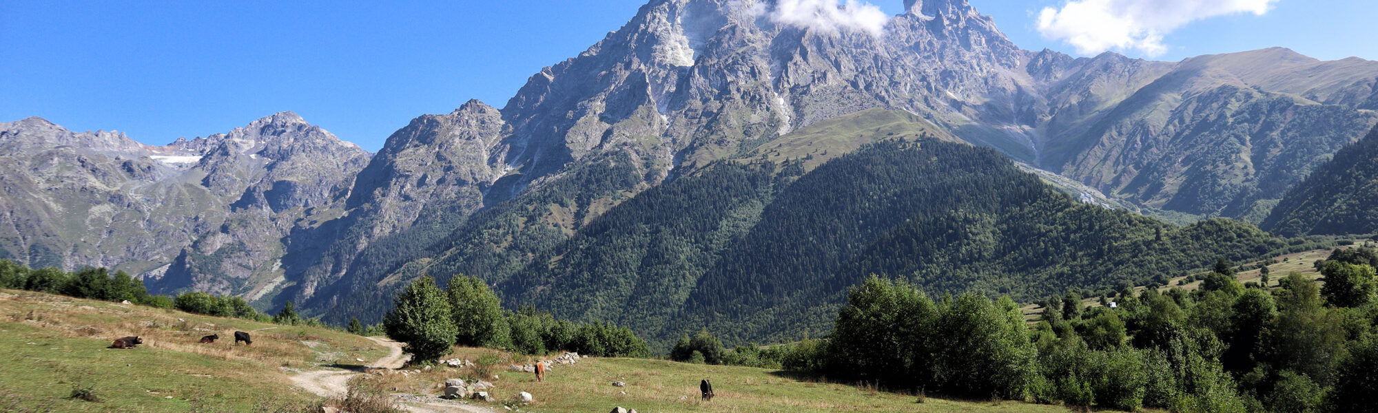 Georgië reisverslag - Wandelen naar de Shudgra waterval