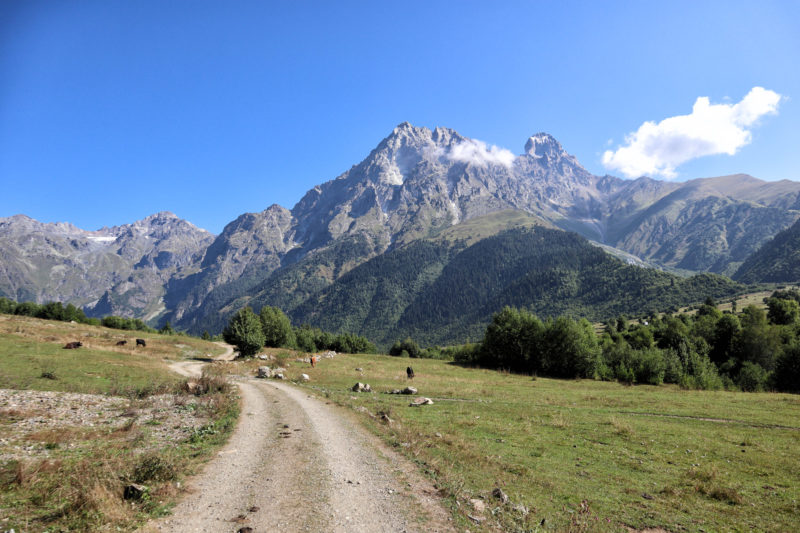 Georgië reisverslag - Wandelen naar de Shudgra waterval