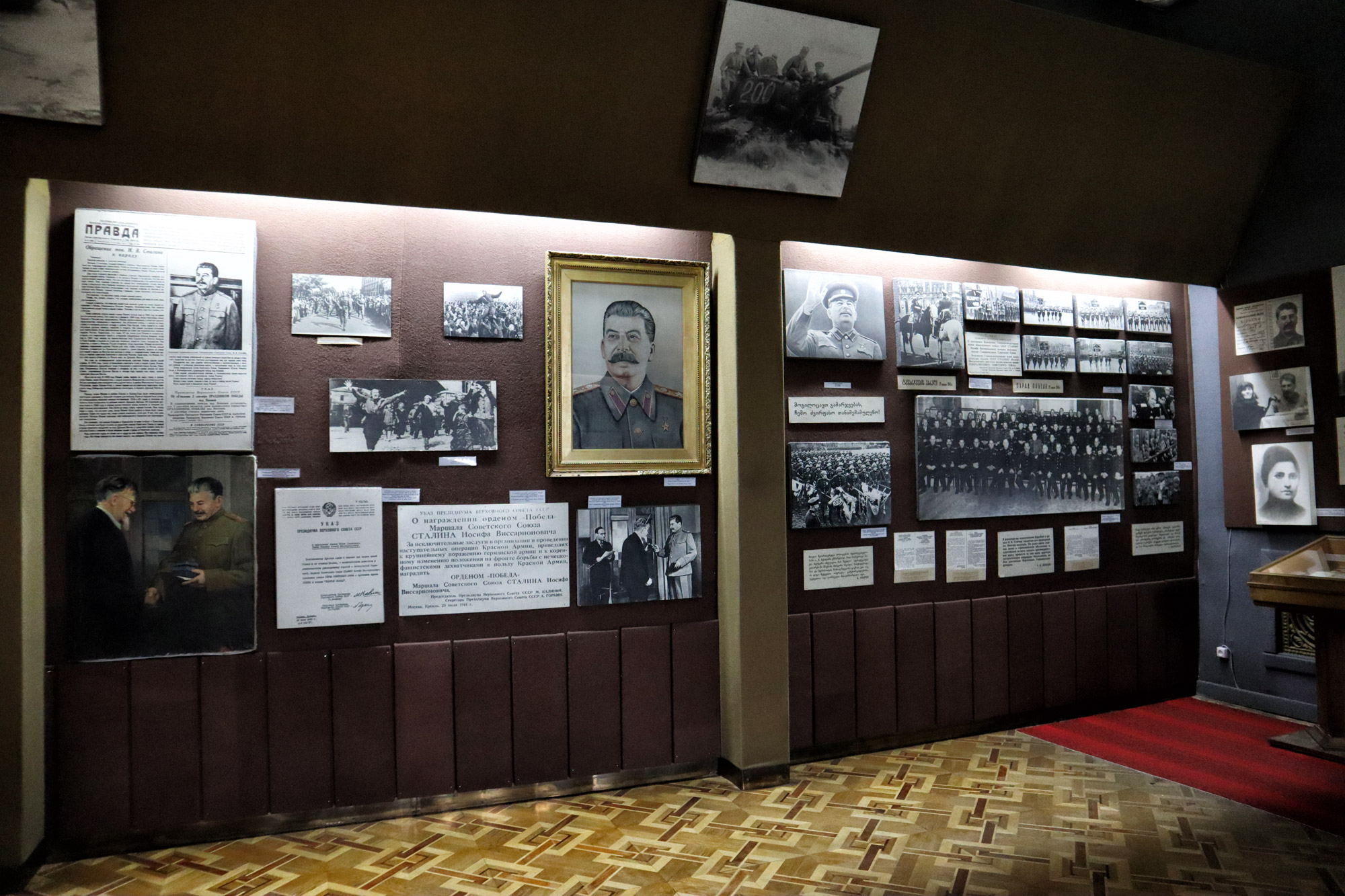 Georgië reisverslag - Stalin Museum in Gori