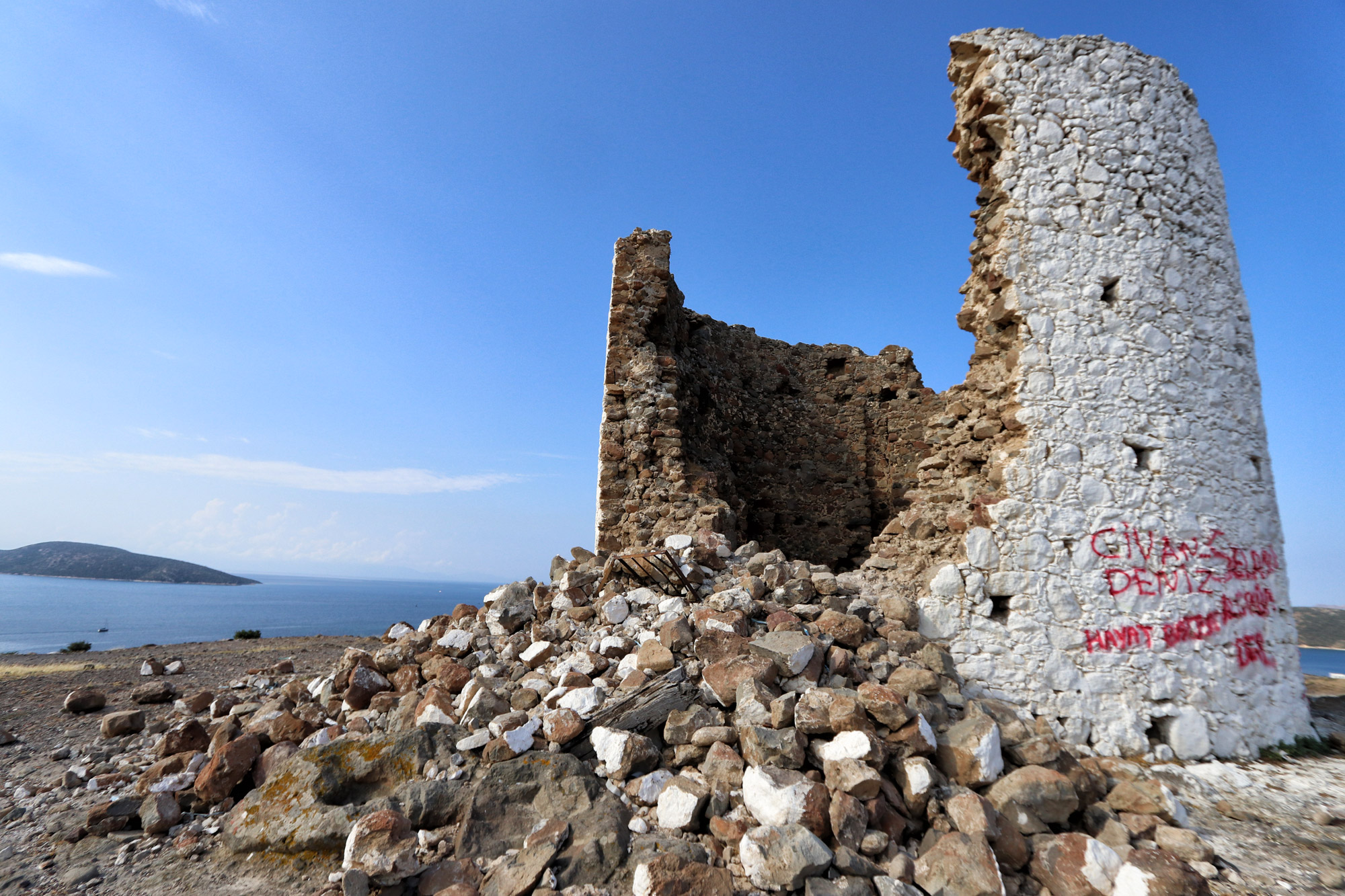 Turkije - De windmolens van Bodrum