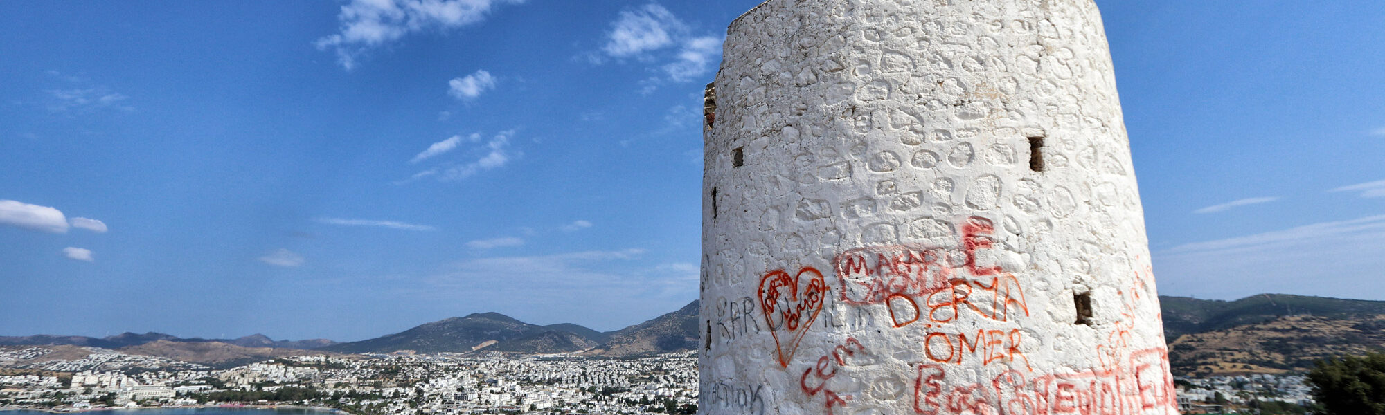 Turkije - De windmolens van Bodrum