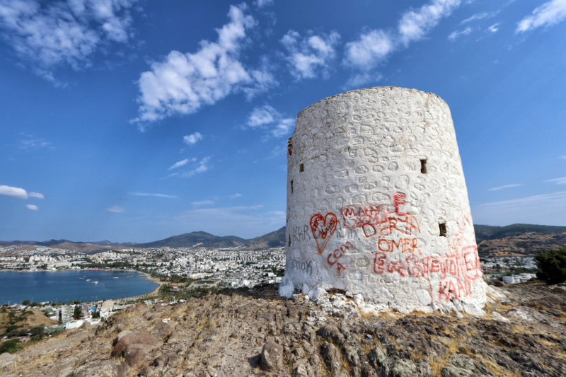 Turkije - De windmolens van Bodrum