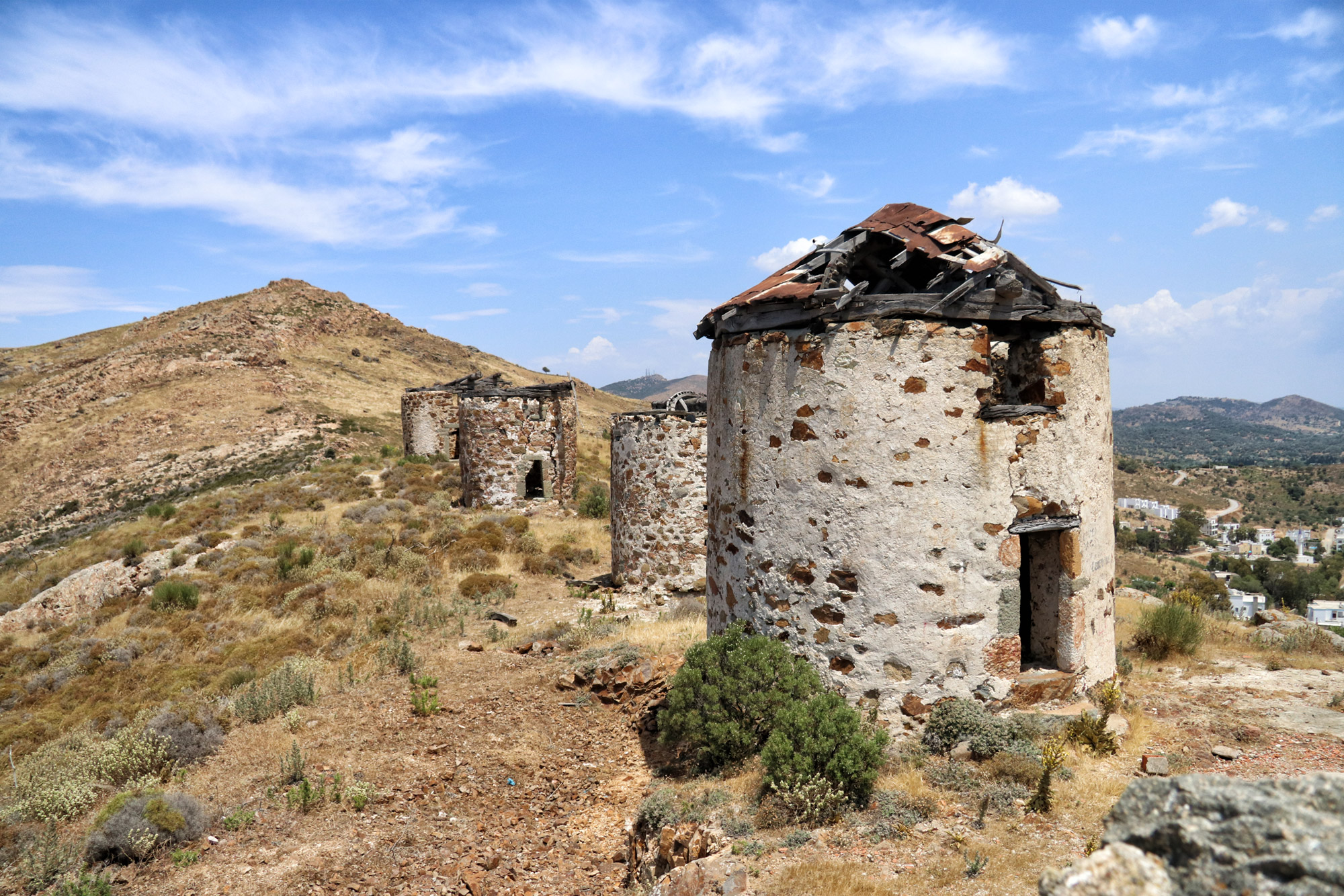 Turkije - De windmolens van Bodrum