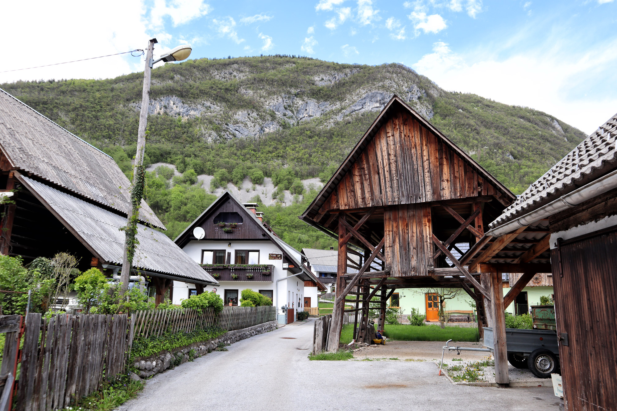 Wandelen in Bohinj, Slovenië