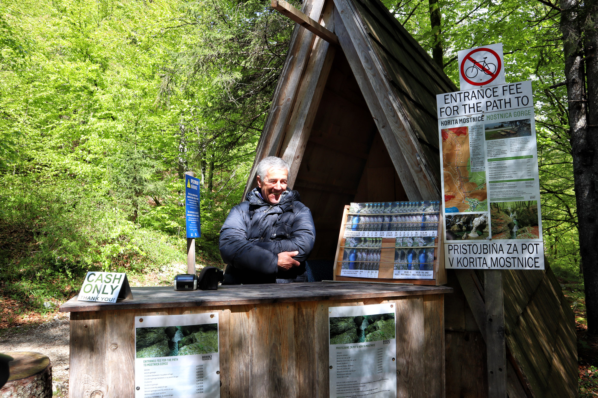 Wandelen in Bohinj, Slovenië