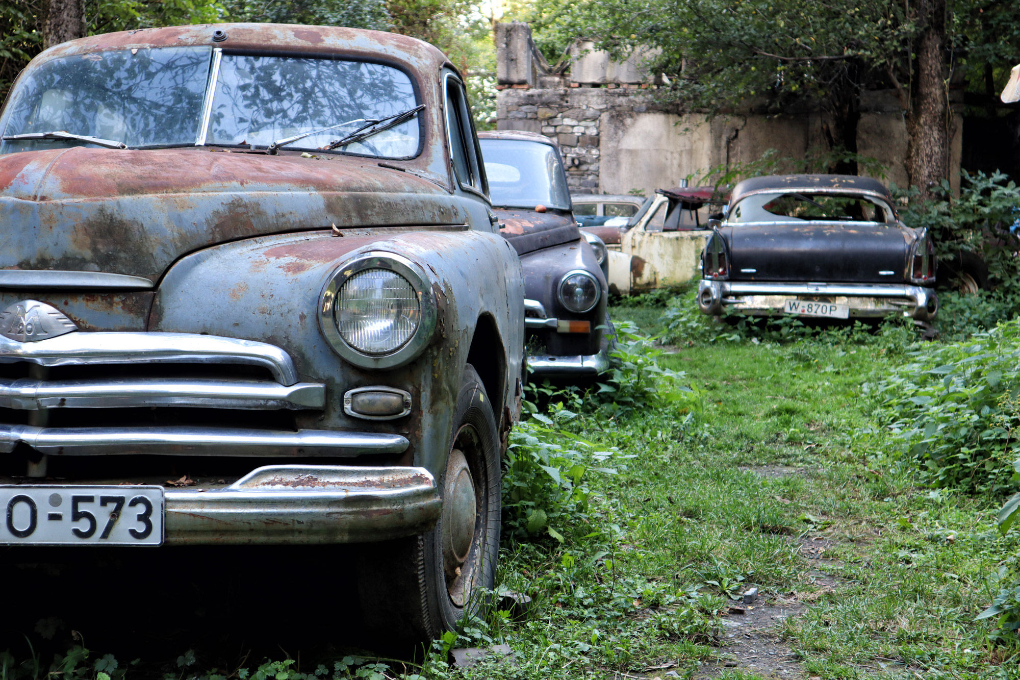 Georgië reisverslag - Oldtimer museum