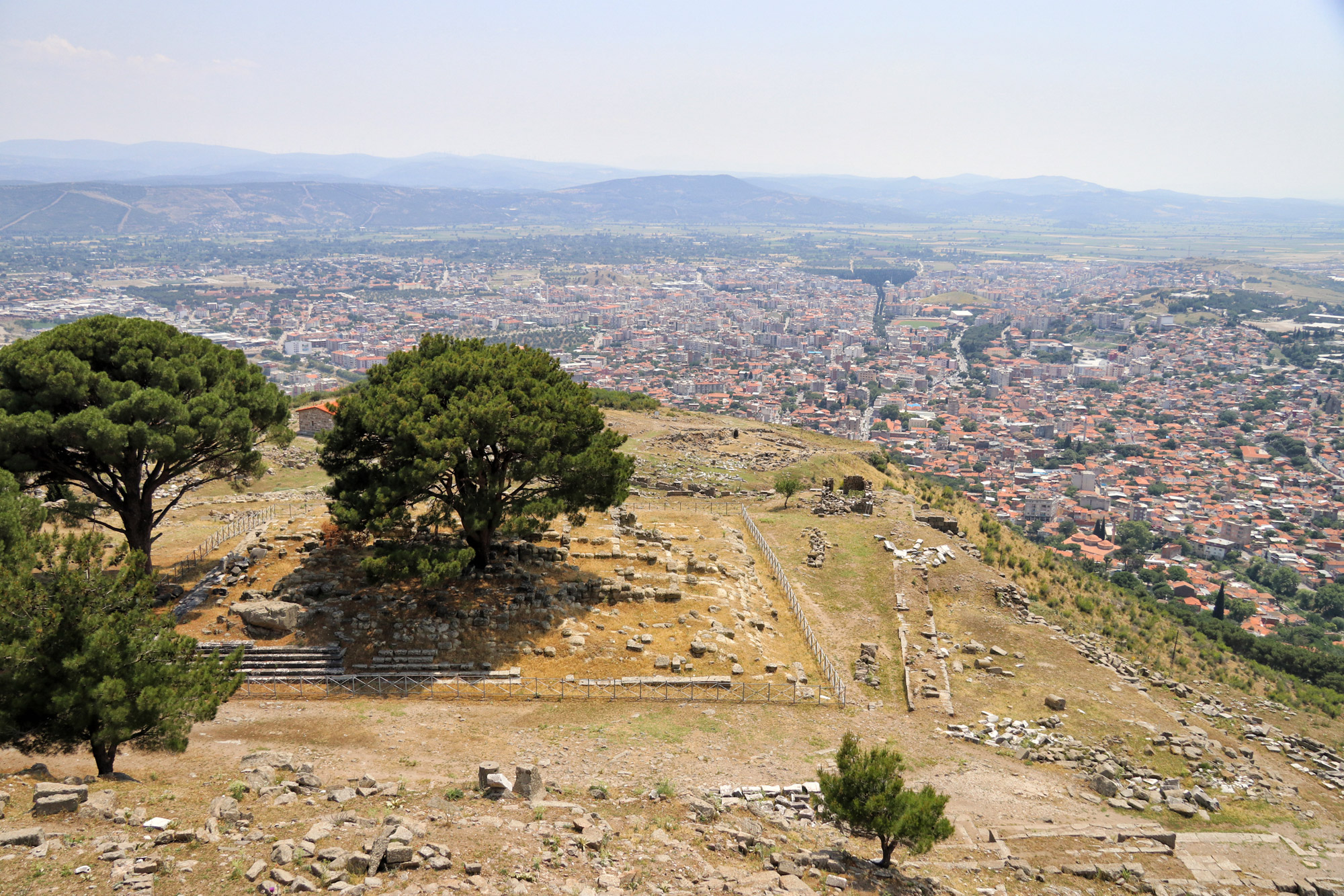 De antieke stad Pergamon - Turkije