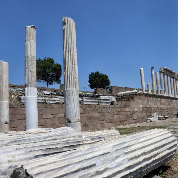 De antieke stad Pergamon - Turkije