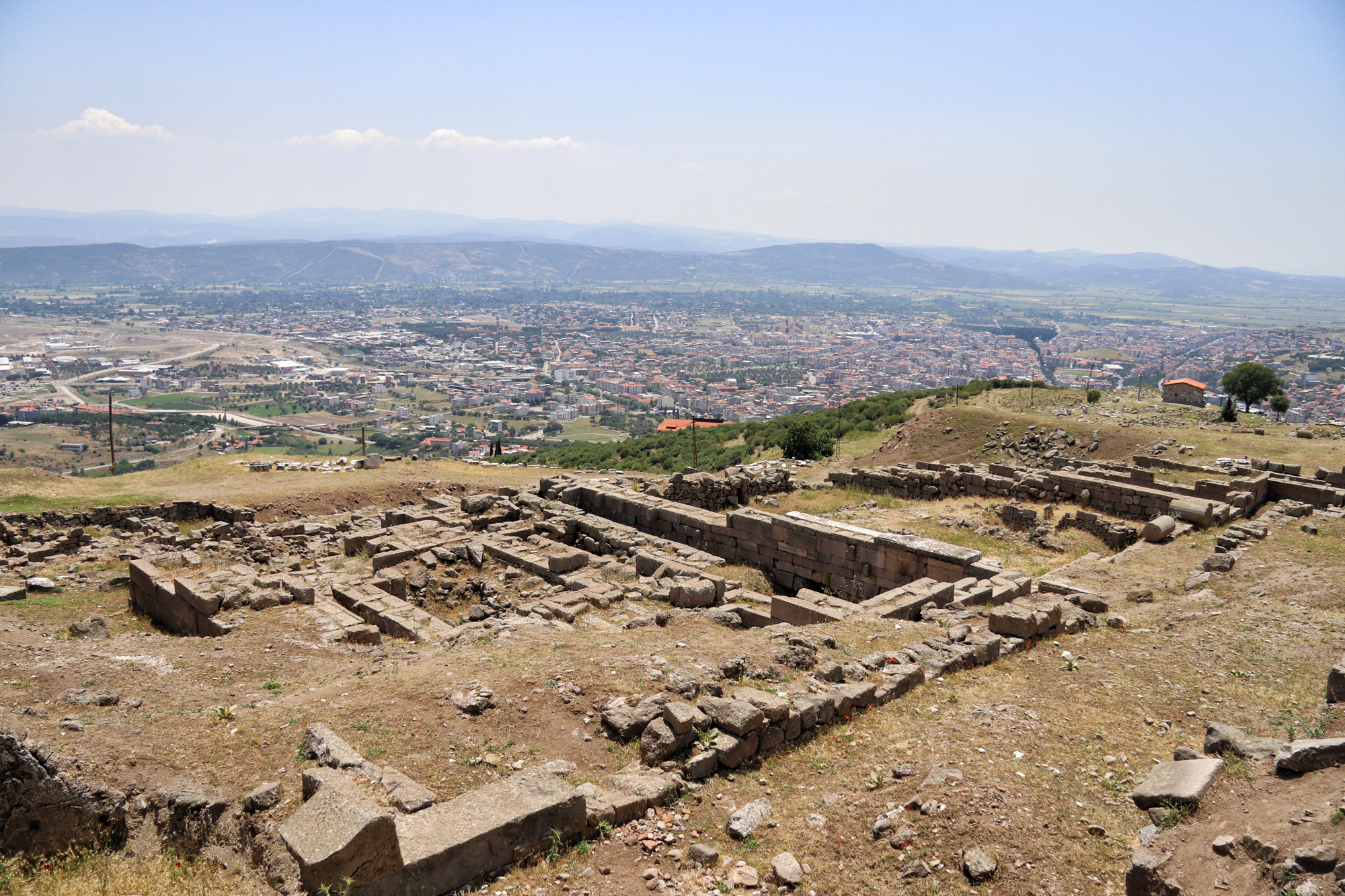 De antieke stad Pergamon - Turkije