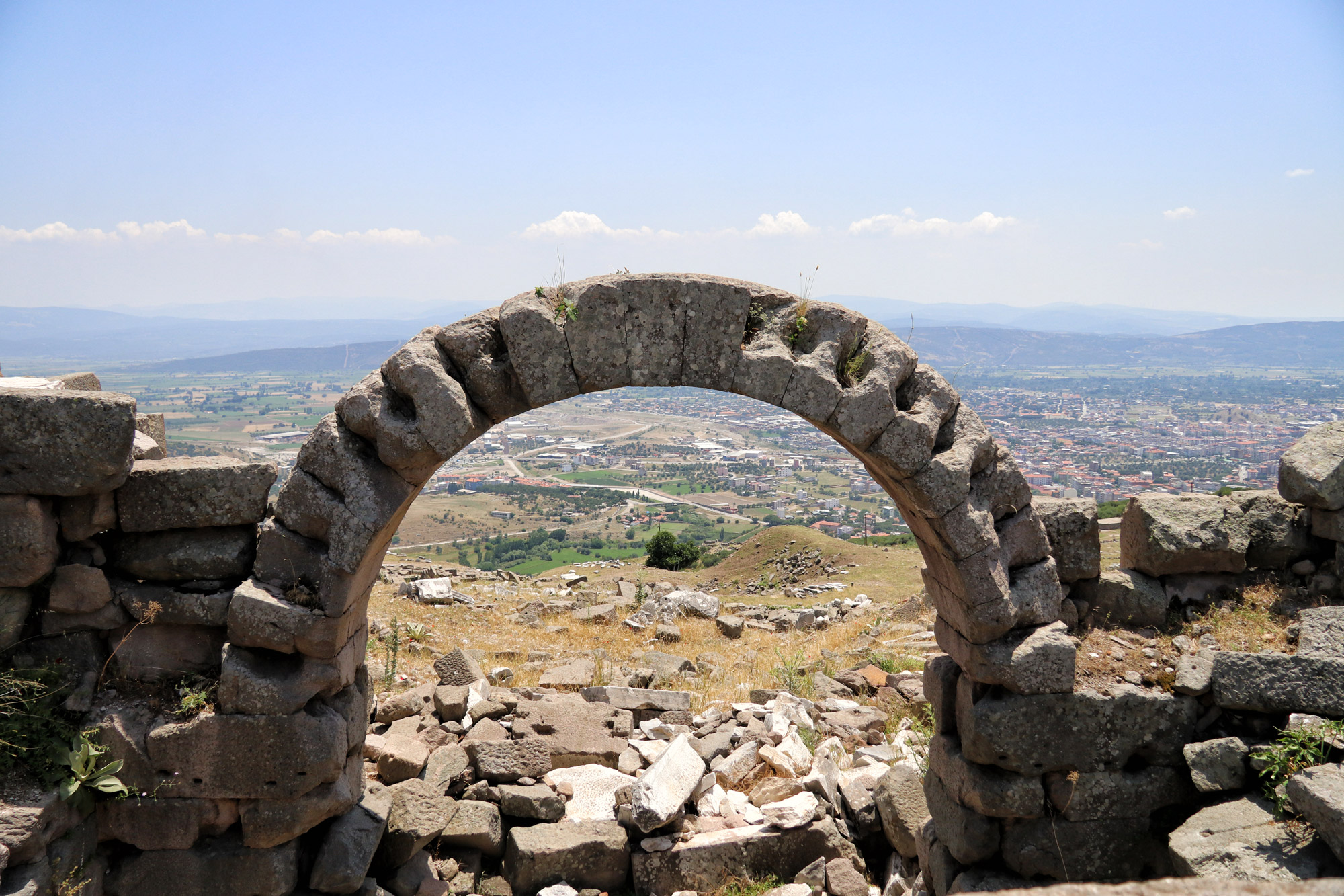 De antieke stad Pergamon - Turkije