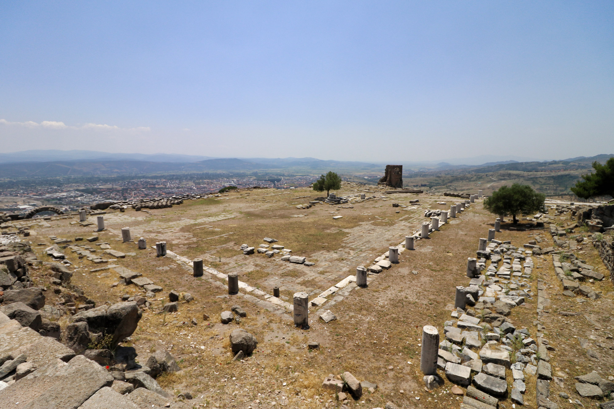 De antieke stad Pergamon - Turkije