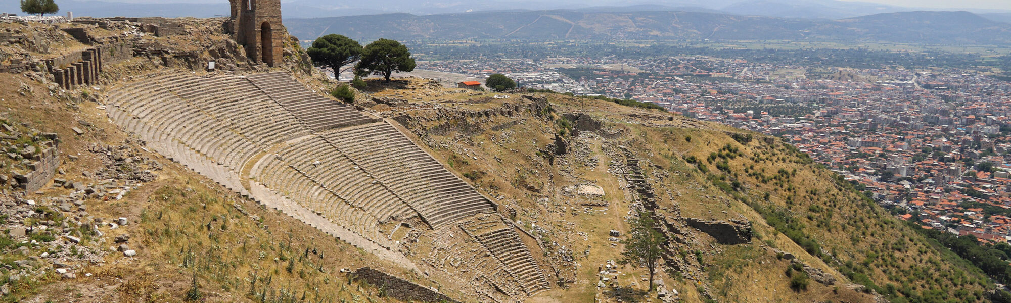 De antieke stad Pergamon - Turkije