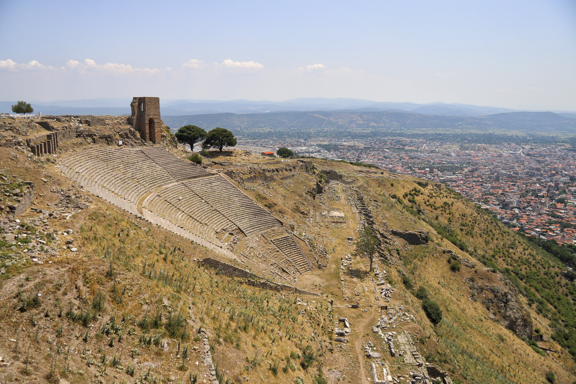 De antieke stad Pergamon - Turkije