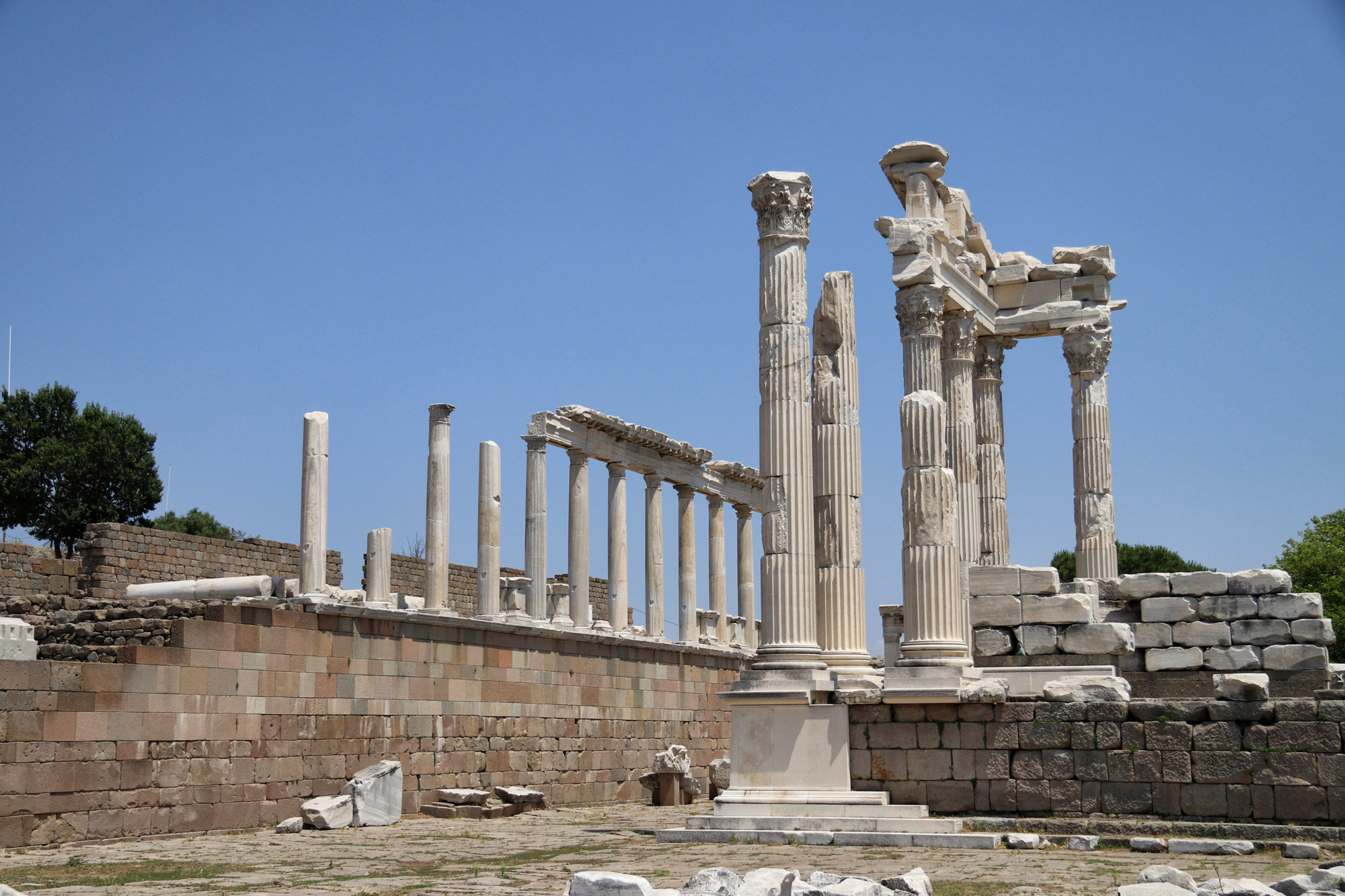 De antieke stad Pergamon - Turkije