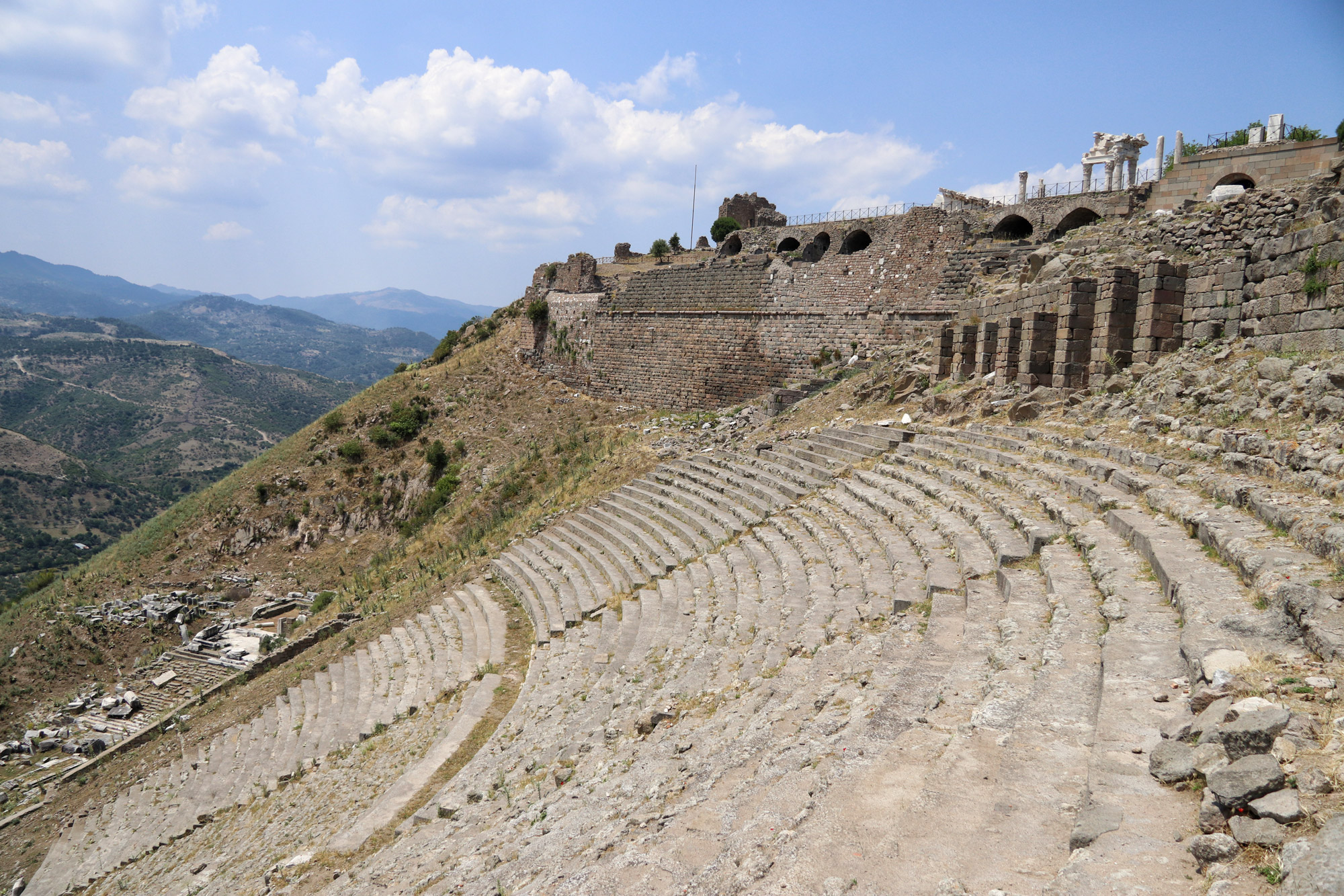 De antieke stad Pergamon - Turkije