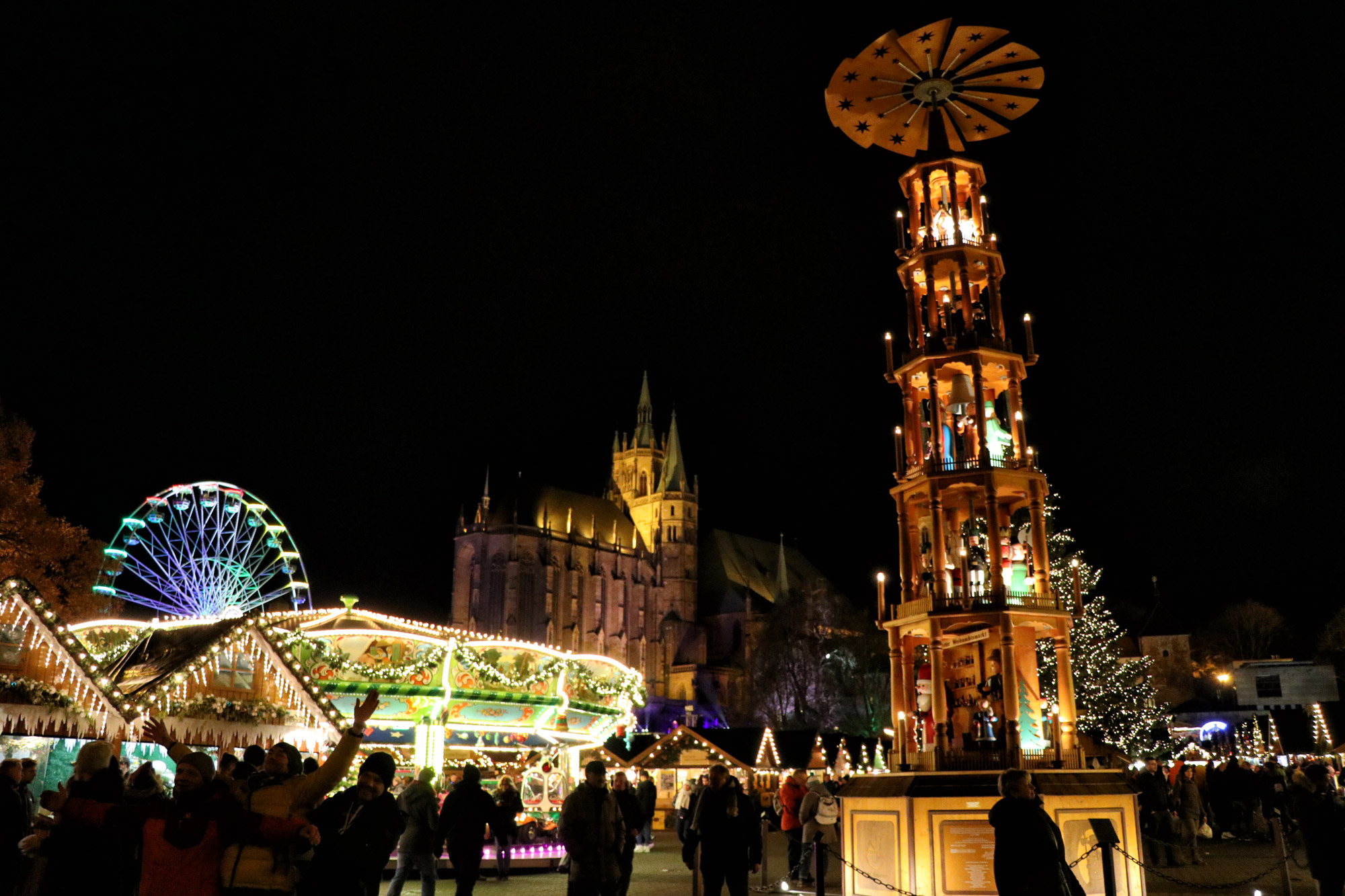 Kerstmarkt van Erfurt