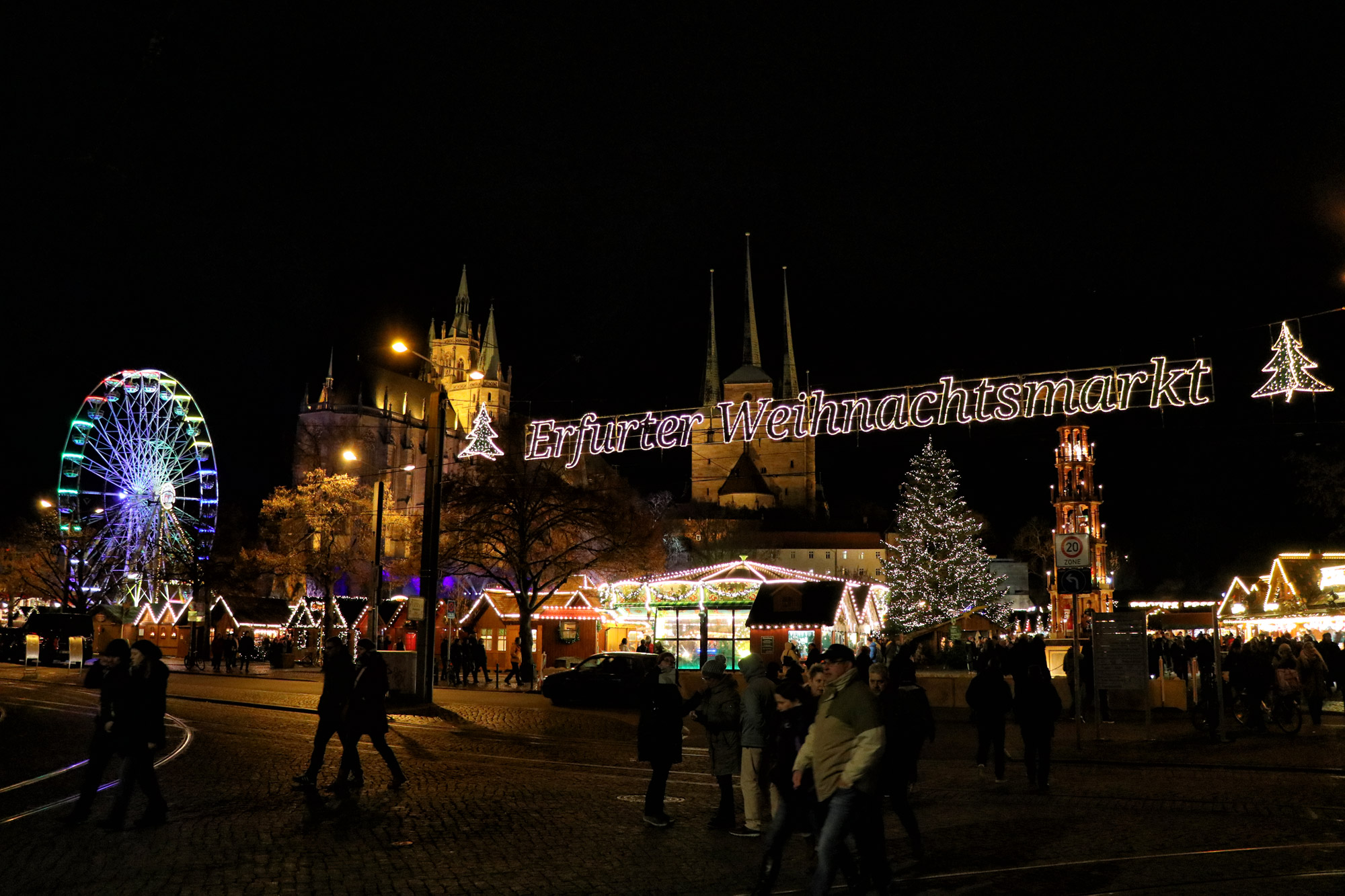 Kerstmarkt van Erfurt