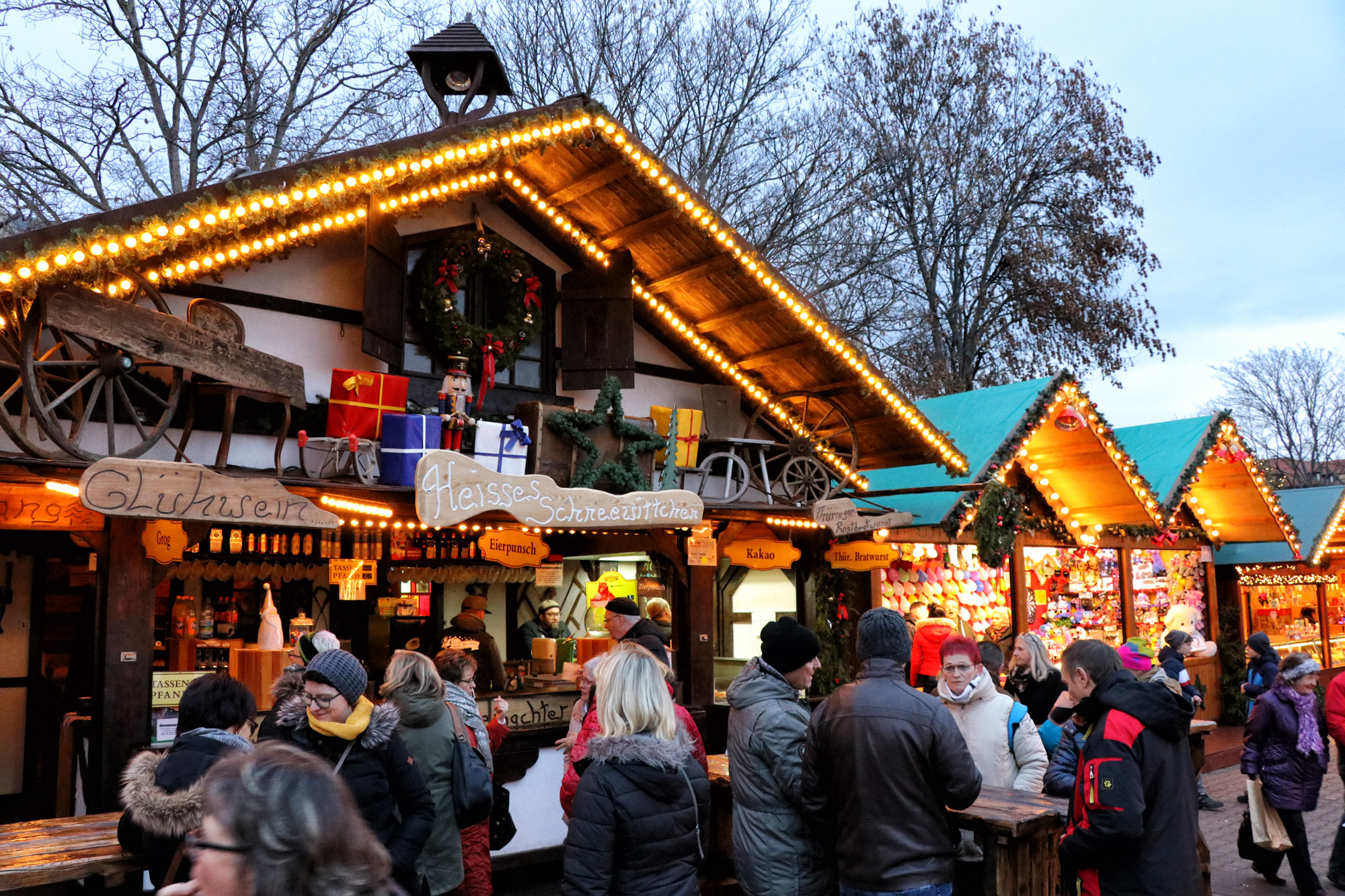 Kerstmarkt van Erfurt