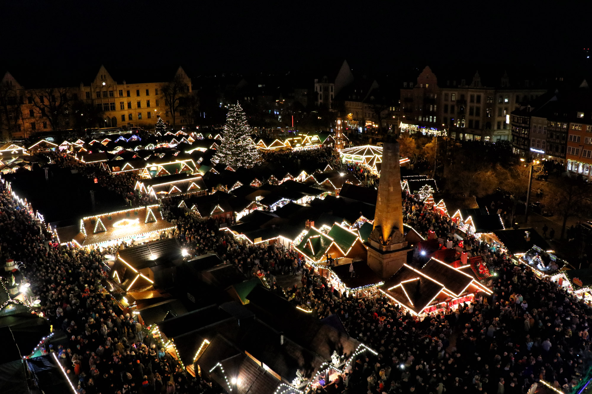 Kerstmarkt van Erfurt