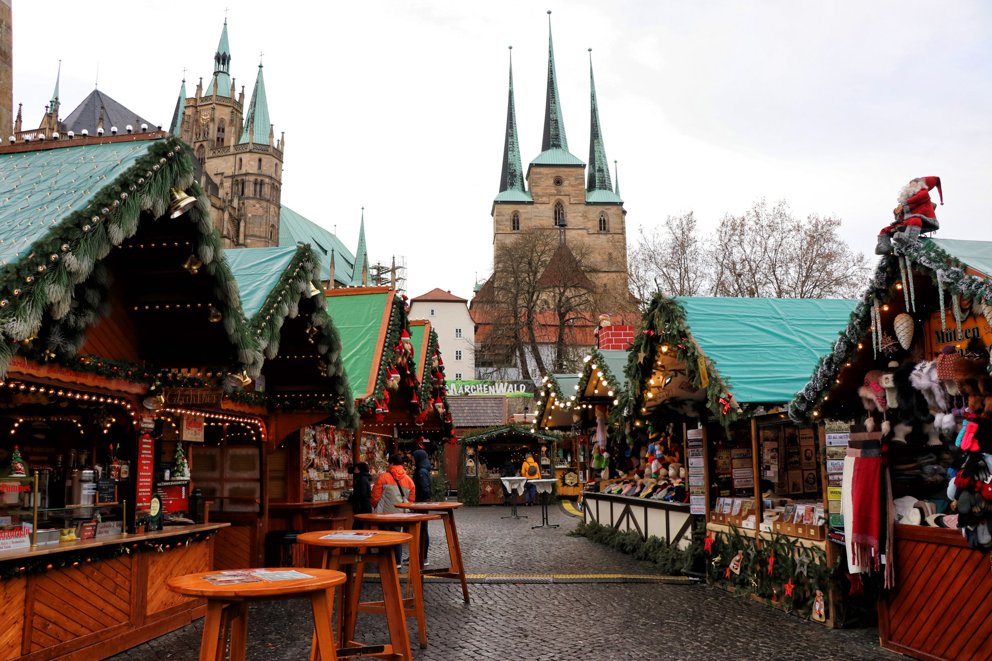 Kerstmarkt van Erfurt