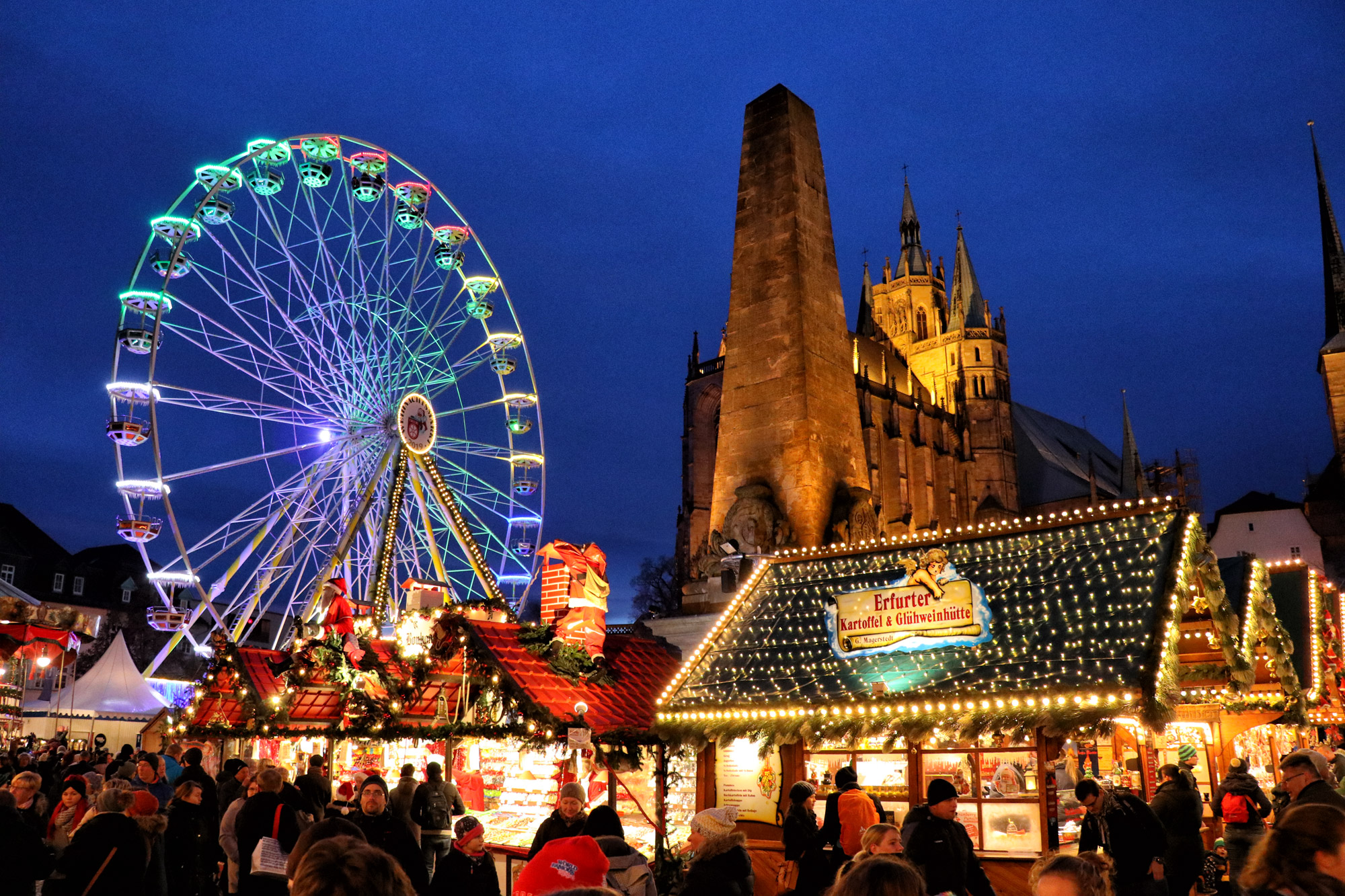 Kerstmarkt van Erfurt